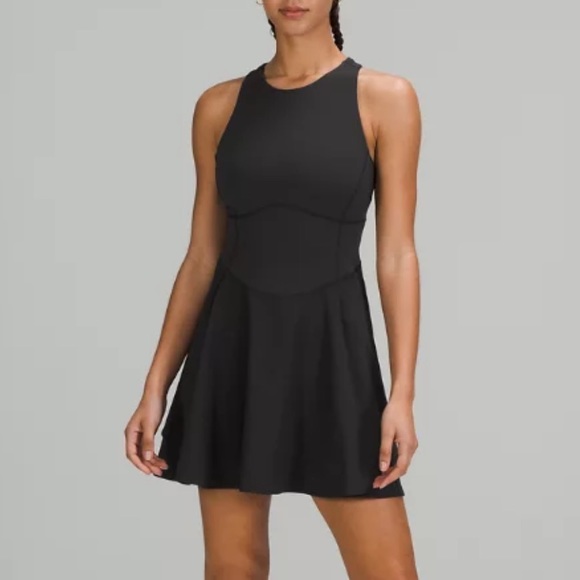 lululemon athletica Dresses & Skirts - NWT Lululemon Court Crush Tennis Dress in Black